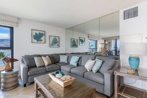 Condo, 2 Bedrooms | Living area - Sugar Beach Resort, #535^ 2 Bedroom Condo by RedAwning (Kihei)