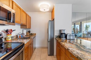 Condo, 2 Bedrooms | Private kitchen | Coffee/tea maker, fridge, oven, toaster - Sugar Beach Resort, #535^ 2 Bedroom Condo by RedAwning (Kihei)
