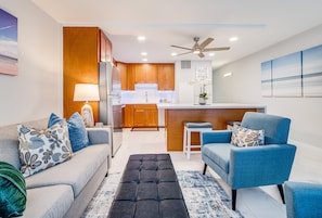 Condo, 1 Bedroom | Living area - Sugar Beach Resort, #ph27 1 Bedroom Condo by RedAwning (Kihei)