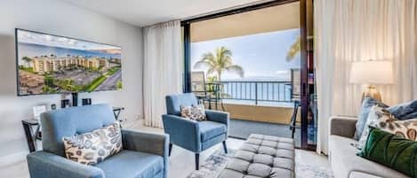 コンドミニアム 1 ベッドルーム | リビング エリア