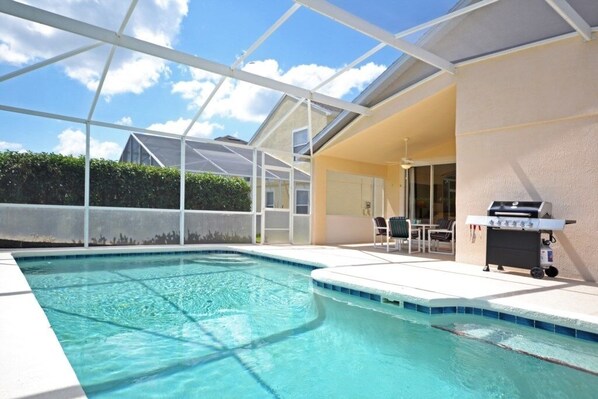 Ferienhaus, 4 Schlafzimmer | Pool | Beheizter Pool