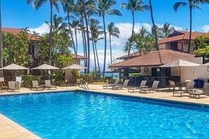 Condo, 2 Bedrooms | Pool | Outdoor pool, a heated pool - Makena Surf, #f-110 2 Bedroom Condo by RedAwning (Kihei)