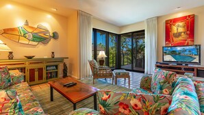 Living area - Wailea Elua, #0807 1 Bedroom Condo by RedAwning (Kihei)