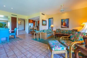 Apartamento, 1 habitación | Zona de estar