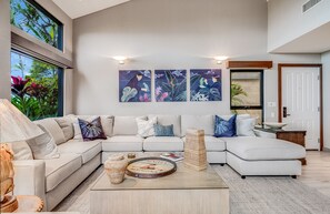 Condo, 3 Bedrooms | Living area - Wailea Elua, #1305^ 3 Bedroom Condo by RedAwning (Kihei)