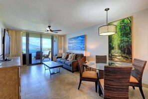 Living area - Royal Mauian, #606^ 2 Bedroom Condo by RedAwning (Kihei)