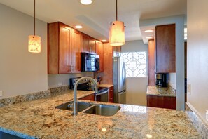 Condo, 2 Bedrooms | Private kitchen | Coffee/tea maker, fridge, oven, toaster - Royal Mauian, #606^ 2 Bedroom Condo by RedAwning (Kihei)