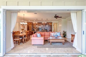 Condo, 3 Bedrooms | Living area - Kauai Villas At Poipu Kai E211 3 Bedroom Condo (Koloa)