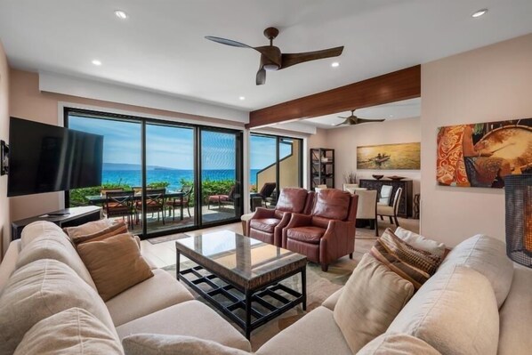 Condo, 2 Bedrooms | Living area - Makena Surf, #g-101 2 Bedroom Condo by RedAwning (Kihei)