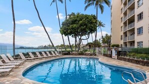 Condo, 2 Bedrooms | Pool | Outdoor pool, a heated pool - Royal Mauian, #114 2 Bedroom Condo by RedAwning (Kihei)