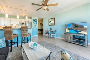 Condo, 2 Bedrooms | Living area | Smart TV