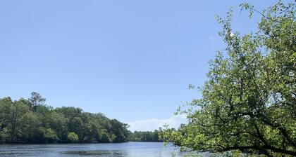 Butterfly Crossing peaceful getaway on the historic Suwannee. Fish, Boat, Relax
