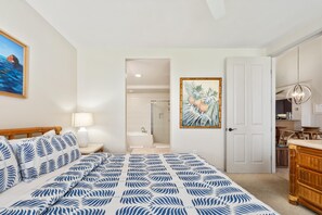 Condo, 3 Bedrooms | 3 bedrooms, desk, laptop workspace, iron/ironing board