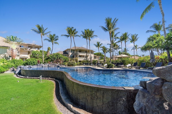 Condo, 3 Bedrooms | Pool - Big Island Fairway Villa I-33 2 Bedroom Condo (Waikoloa)