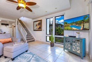 Condo, 1 Bedroom | Living area | Smart TV - Kapalua Golf Villas by Coldwell Banker Island Vacations (Lahaina)