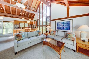 Condo, 2 Bedrooms | Living area - Kauai Kiahuna Plantation by Coldwell Banker Island Vacations (Koloa)