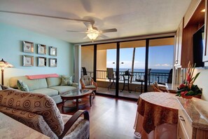 Condo, 1 habitación | Área de sala de estar
