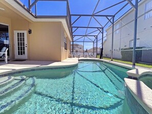 Ferienhaus, 4 Schlafzimmer | Pool | Beheizter Pool