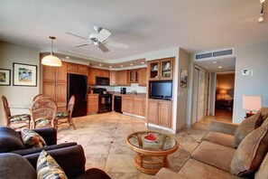 Condo, 1 Bedroom | Living area - Kihei Beach, #506^ 1 Bedroom Condo by RedAwning (Kihei)