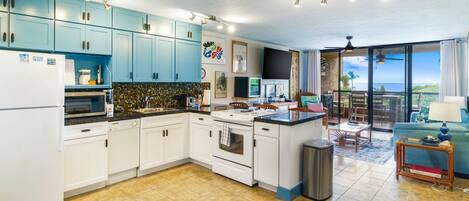 Kondominium, 1 kamar tidur | Dapur pribadi | Mesin pencuci piring dan peralatan masak/sendok-piring