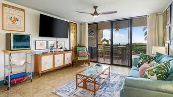 Condo, 1 Bedroom | Living area | TV