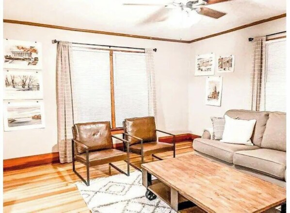 Living area - The Deere! (Moline)