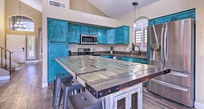 Desert View near lakes, baseball, golf & trail, heatedˇ pool + main floor king