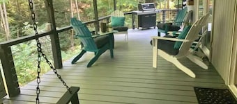 Cozy, Modern Camp nestled near Audra State park.