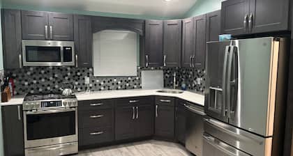 Peaceful Gathering Modern Kitchen & Living space, Huge discounts are available