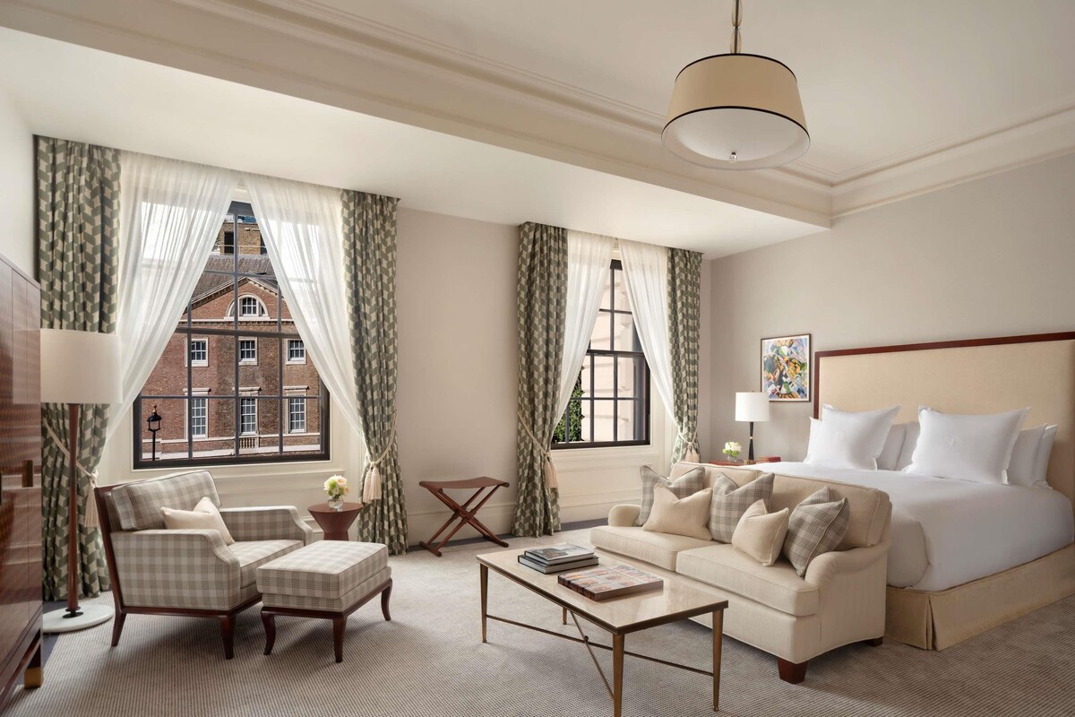 Premium bedding, down duvets, memory-foam beds, minibar