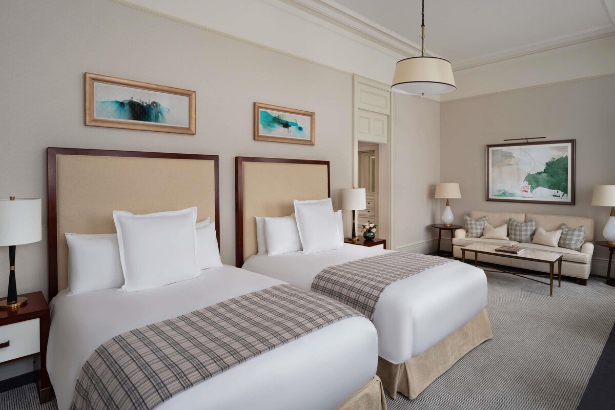 Premium bedding, down duvets, memory-foam beds, minibar