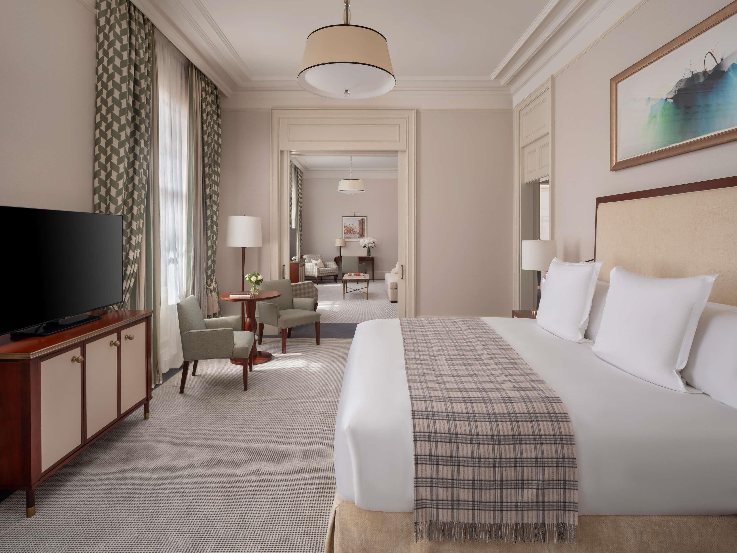 Premium bedding, down duvets, memory-foam beds, minibar