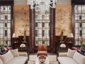 Premium bedding, down comforters, memory foam beds, minibar