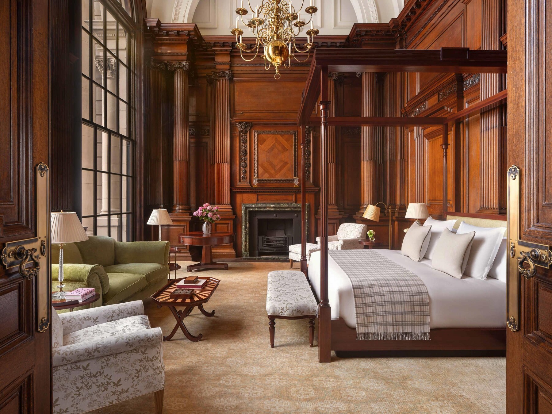 Premium bedding, down duvets, memory-foam beds, minibar