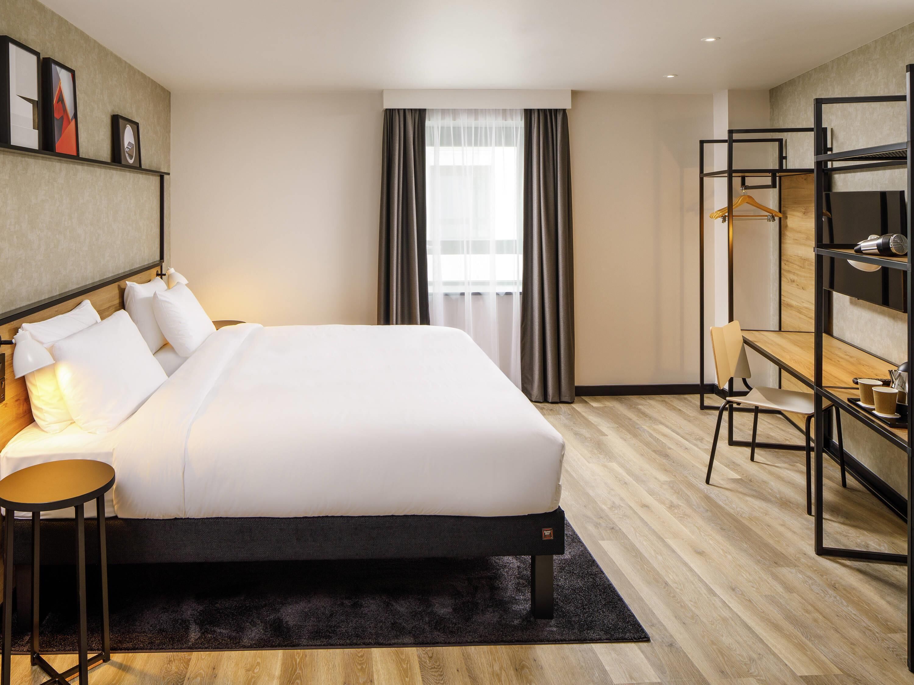 Kamar Keluarga, 1 Tempat Tidur Double dengan tempat tidur Sofa | Meja kerja, kedap suara, Wi-Fi gratis, dan seprai linen