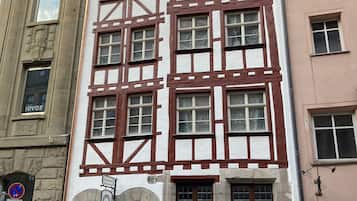 Fassade der Unterkunft