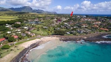 Maison mitoyenne, 2 chambres | Plage