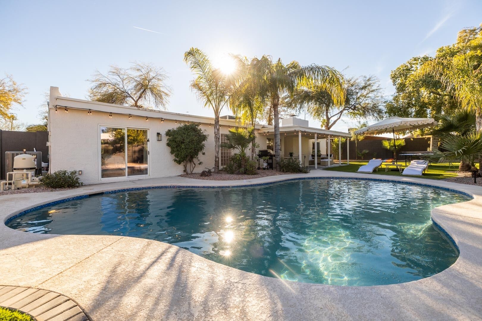 Designer Hideaway w/ Heated Pool and Ping Pong