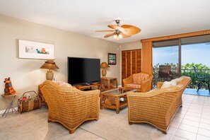 Condo, 2 Bedrooms | Living area | Smart TV - Big Island Kahaluu Bay Villas by Coldwell Banker Island Vacations (Kailua-Kona)