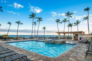 Pool - Sugar Beach Resort, #524^ 1 Bedroom Condo by RedAwning (Kihei)