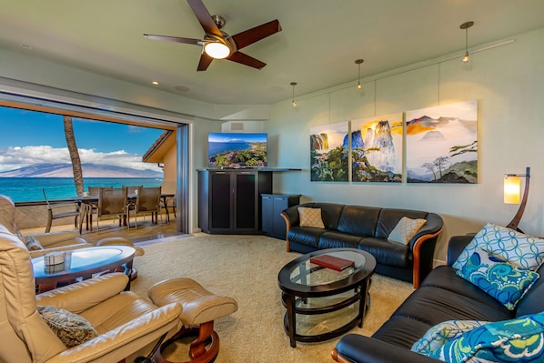 Condo, 2 Bedrooms | Living area - Makena Surf, #e-202 2 Bedroom Condo by RedAwning (Kihei)