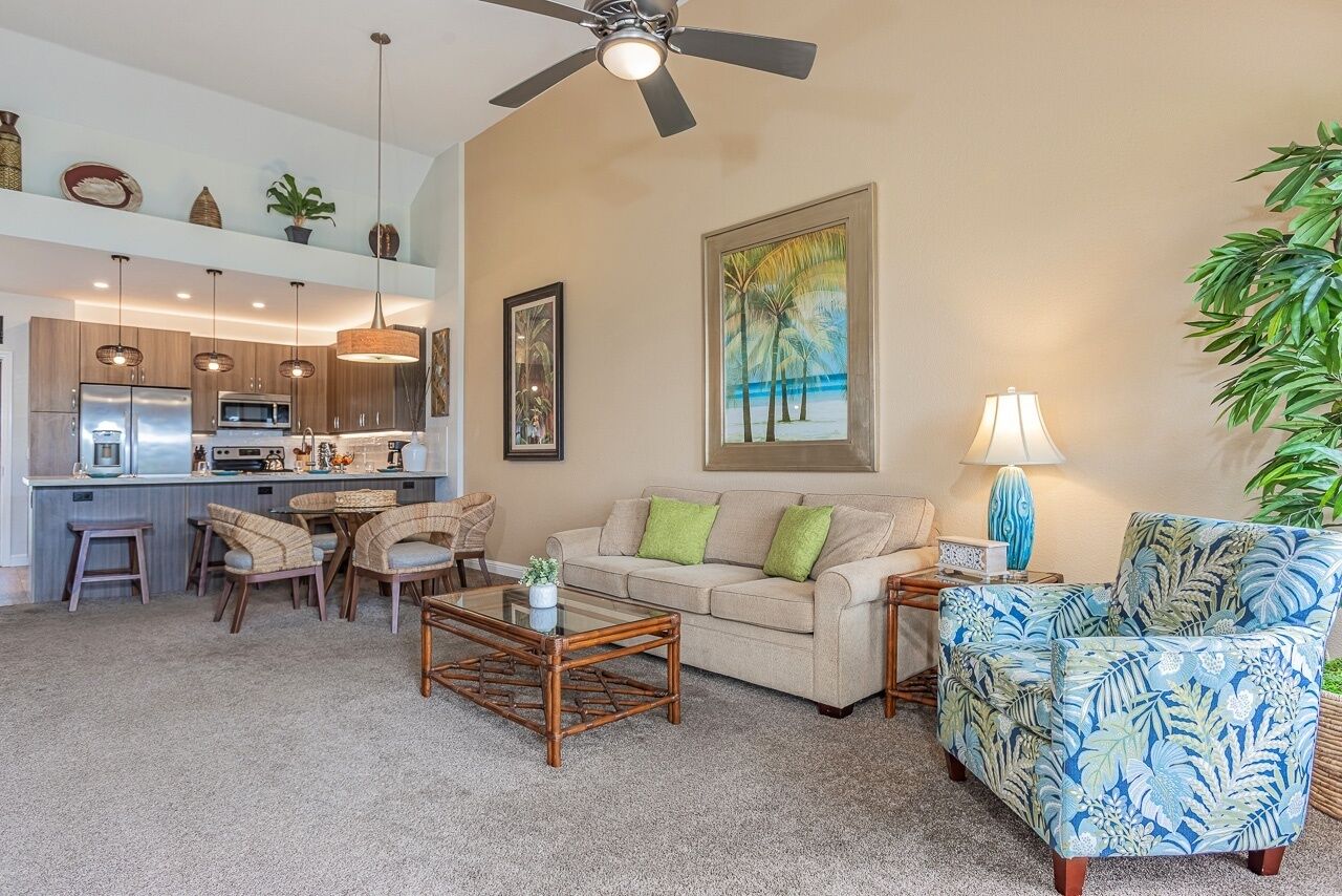 Leilighet, 2 soverom | Oppholdsområde