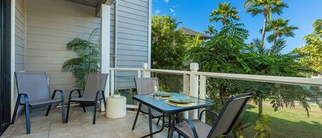 Apartment, 2 Schlafzimmer | Speisen im Freien