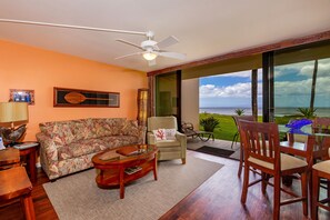 Condo, 1 Bedroom | Living area - Sugar Beach Resort, #121 1 Bedroom Condo by RedAwning (Kihei)