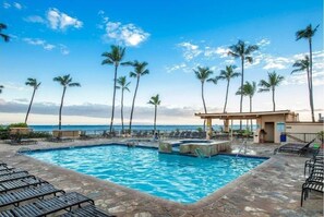 Condo, 1 Bedroom | Pool | Outdoor pool, a heated pool - Sugar Beach Resort, #121 1 Bedroom Condo by RedAwning (Kihei)