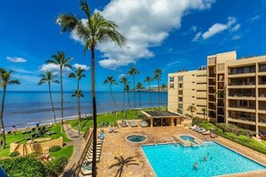 Condo, 1 Bedroom | Pool | Outdoor pool, a heated pool - Sugar Beach Resort, #326 1 Bedroom Condo by RedAwning (Kihei)