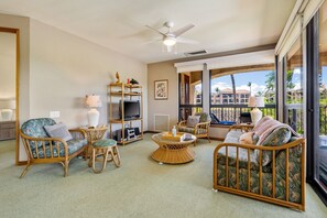 Condo, 1 Bedroom | Living area | Smart TV