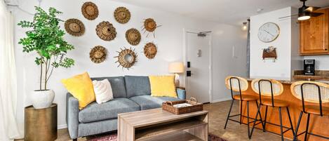 Lägenhet - 1 sovrum | Vardagsrum