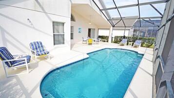 House, 4 Bedrooms | Pool | A heated pool