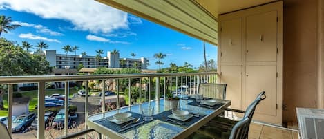 Apartment, 1 Schlafzimmer | Speisen im Freien